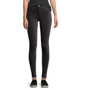 AG Adriano Goldschmied Farrah High-Rise Velvet Skinny Jeans Sz 30R